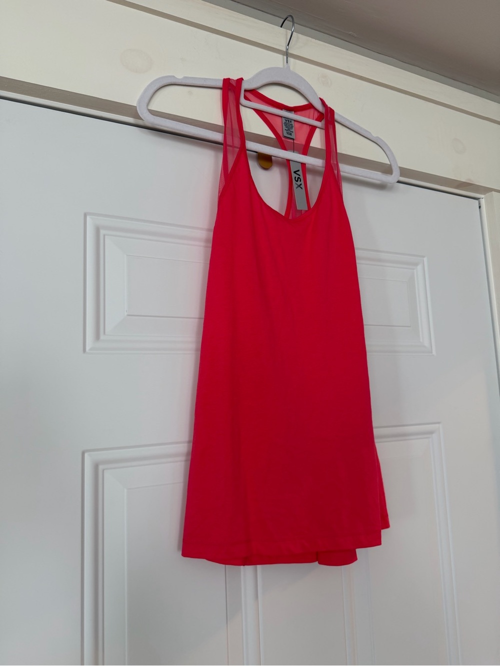 Victoria's Secret Hot Pink/Coral Racerback Tank